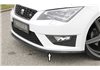 Añadido delantero Rieger Seat Leon FR (5F) 01.13-12.16 (antes facelift) 3-puertas (sc), 5-puertas, 5-puertas (ST/station wagon) 