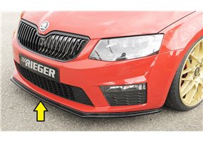 Añadido delantero Rieger Skoda Octavia RS (5E) 06.13-01.17 (antes facelift) station wagon, sedan