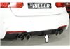 Añadido trasero Rieger BMW 3-series F30 (3L) 02.12-06.15 (antes facelift), 07.15- (ex facelift) LCI sedan 3-series F31 (3K/3K-N1