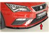 Añadido delantero Rieger Seat Leon FR (5F) 01.17- (ex facelift) 3-puertas (sc), 5-puertas (ST/station wagon), 5-puertas Leon Cup
