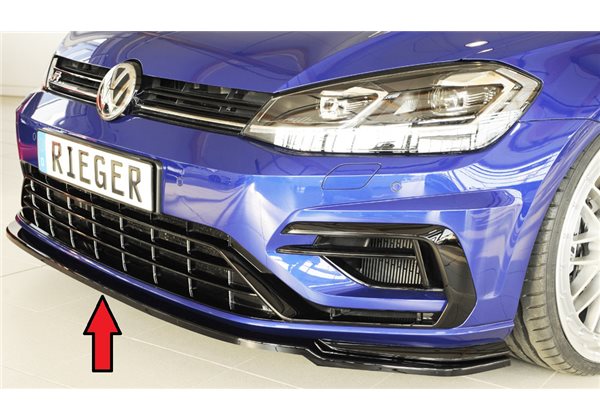 Añadido delantero Rieger VW Golf 7 R 02.17- (ex facelift) 3-puertas, 5-puertas Golf 7 R-Line 02.17- (ex facelift) 3-puertas, 3-p