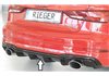 Añadido trasero Rieger Audi A3 (8V) 09.16- (ex facelift) 5-puertas (sedan 8VS), 3-puertas (cabrio 8V7) A3 S3 (8V) 09.16- (ex fac