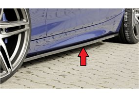 Faldon lateral Rieger BMW 1-series F20 (1K4) 09.11-03.2015 (antes facelift), 05.2015- (ex facelift) LCI sedan / 4-puertas