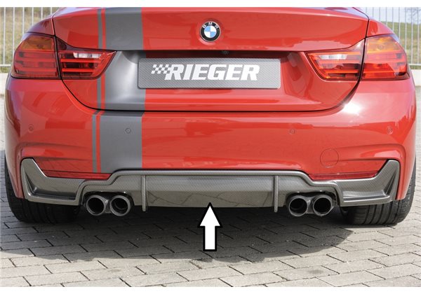 Añadido trasero Rieger BMW 4-series F32 (3C) 11.12-06.15 (antes facelift), 07.15- (ex facelift) LCI coupe (3-puertas) 4-series F