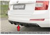 Añadido trasero Rieger Skoda Octavia (5E) 02.13-01.17 (antes facelift), 02.17-03.20 (ex facelift) station wagon, sedan