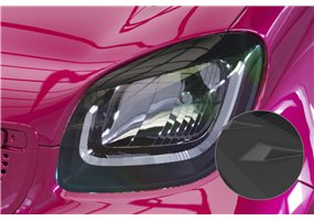 Juego de pestañas Smart Fortwo 453 / EQ Fortwo solo für LED Scheinwerfer 2019-