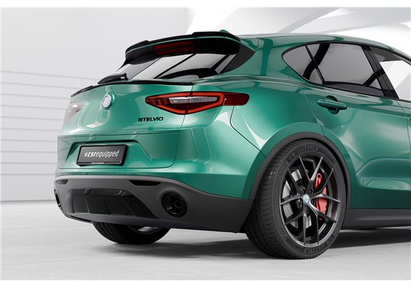 Añadido Aleron Alfa Romeo Stelvio Cupra R St 2017- plastico abs