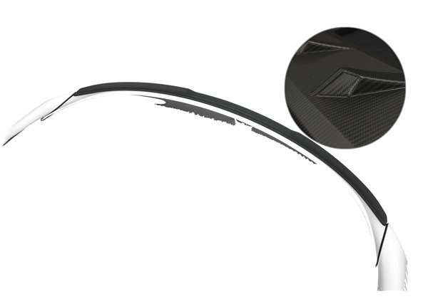 Añadido Aleron Alfa Romeo Stelvio Cupra R St 2017- plastico abs