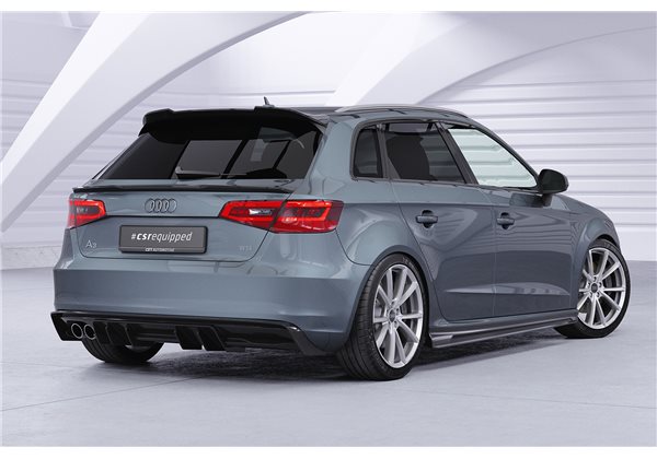 Añadido Aleron Audi A3 8v 3- Und 5-türer 2012-2020 plastico abs