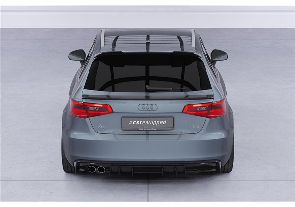 Añadido Aleron Audi A3 8v Cabrio Und Coupe 2012-2020 plastico abs