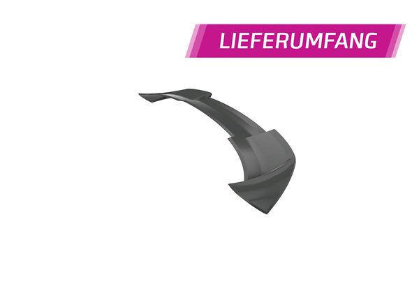 Añadido Aleron Audi A3 8v Cabrio Und Coupe 2012-2020 plastico abs