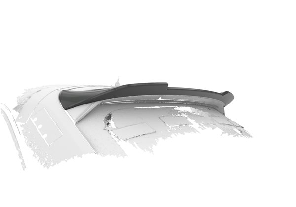 Añadido Aleron Audi A3 8v Cabrio Und Coupe 2012-2020 plastico abs