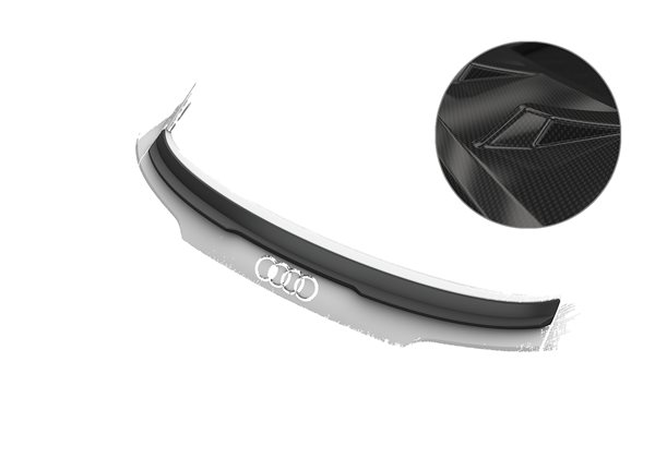 Añadido Aleron Audi E-tron / Q8 E-tron Ge todos 2018- plastico abs