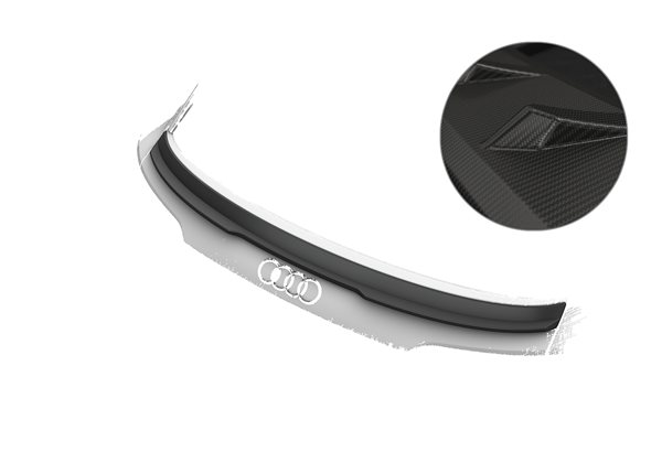 Añadido Aleron Audi E-tron / Q8 E-tron Ge todos 2018- plastico abs