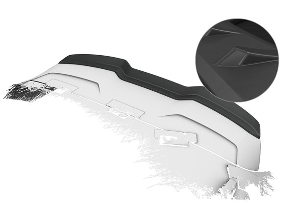 Añadido Aleron Audi Rs3 8v Schrägheck 2015-2020 plastico abs