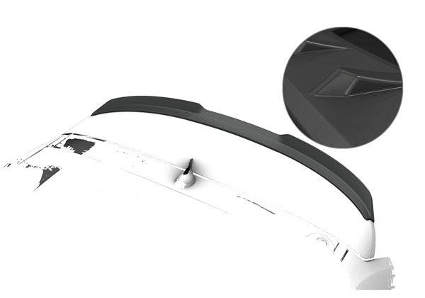 Añadido Aleron Fiat 500x Limousine 2018- plastico abs