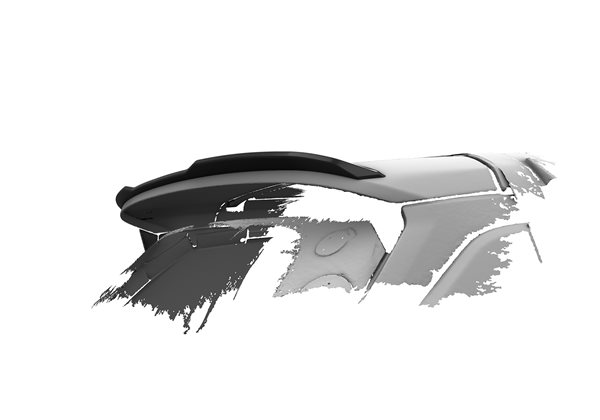 Añadido Aleron Jeep Avenger todos 2023- plastico abs