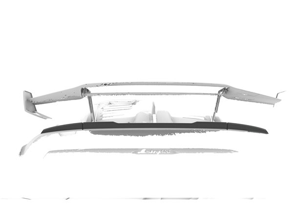 Añadido Aleron Lamborghini Huracan 2014-2019 plastico abs