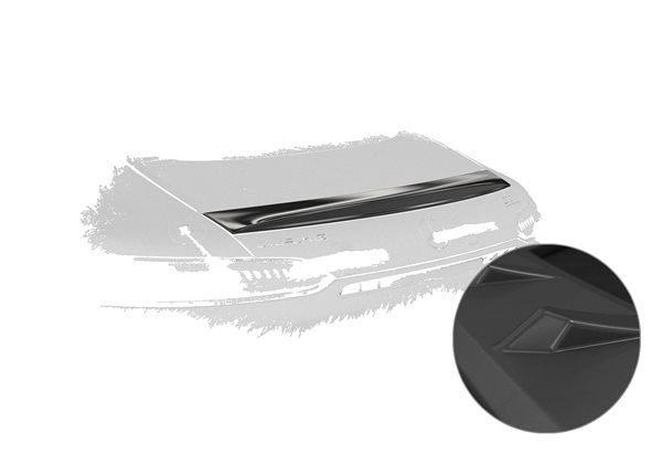 Añadido Aleron Mercedes-benz Amg Gt (190) Coupe 03/201712/2021 plastico abs