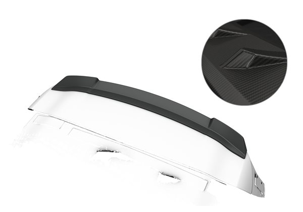 Añadido Aleron Mercedes-benz Glb X247 Gti, Gtd, Gte, R, R-line 2019- plastico abs