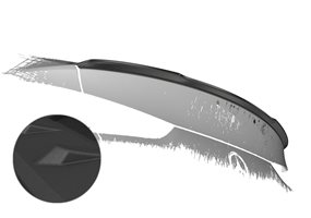 Añadido Aleron Mercedes-benz Gle (c167) todos 2019- plastico abs