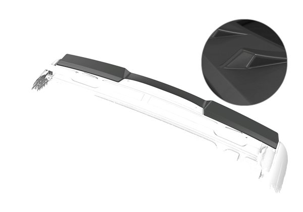 Añadido Aleron Mercedes-benz Viano W639 / V639 todos 07/200307/2014 plastico abs