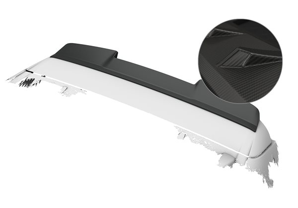 Añadido Aleron Porsche Cayenne (typ 9pa) todos 2002-2007 plastico abs