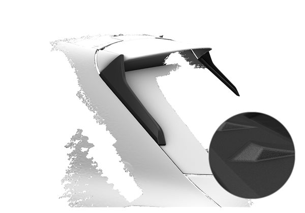 Añadido Aleron Seat Ibiza 5 (6f) Limousine 2017- plastico abs