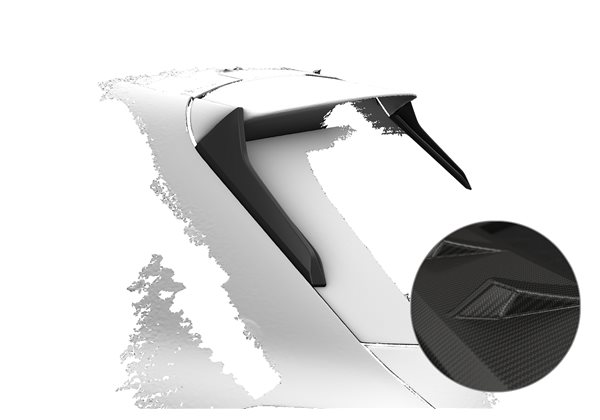 Añadido Aleron Seat Ibiza 5 (6f) Limousine 2017- plastico abs