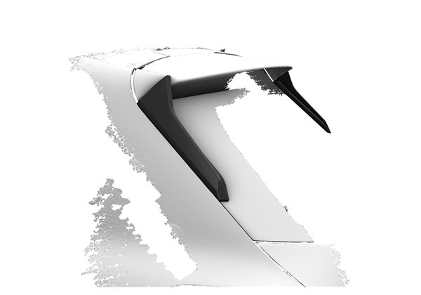 Añadido Aleron Seat Ibiza 5 (6f) Limousine 2017- plastico abs