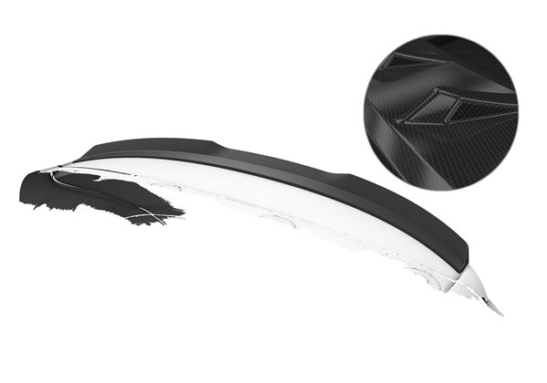 Añadido Aleron Seat Leon 2 (typ 1p) Coupe / Cabriolet 2009-2012 plastico abs