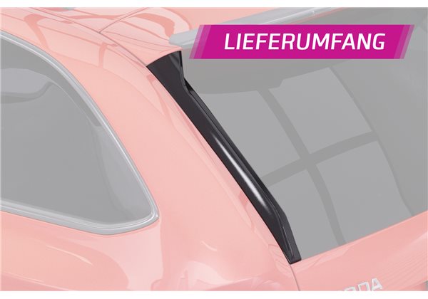 Añadido Aleron Skoda Octavia Iii Typ 5e todos 2012-2019 plastico abs