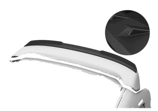 Añadido Aleron Subaru Xv Crosstrek Variant 2011-2018 plastico abs