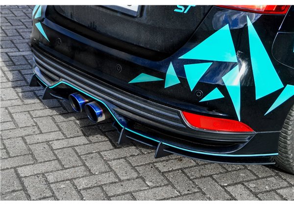 Añadido trasero Ford Focus ST DYB desde año 2014 -2018 in Race Style Optik