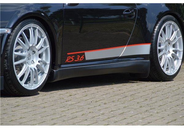 Juego de taloneras laterales Porsche 911 997 4S + Turbo