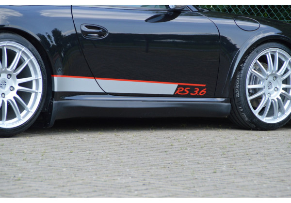 Juego de taloneras laterales Porsche 911 997 4S + Turbo