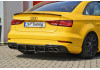 Añadido trasero Audi A3 S3 8V S-Line + Cabrio Facelift gefräßt