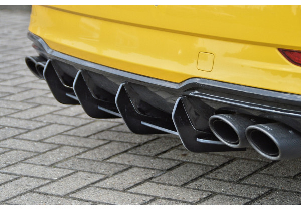 Añadido trasero Audi A3 S3 8V S-Line + Cabrio Facelift gefräßt