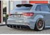 Añadido trasero Audi RS3 8V Facelift Sportback año 2017-