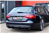 Añadido trasero Audi A4 B8 Avant Facelift sin S-Line