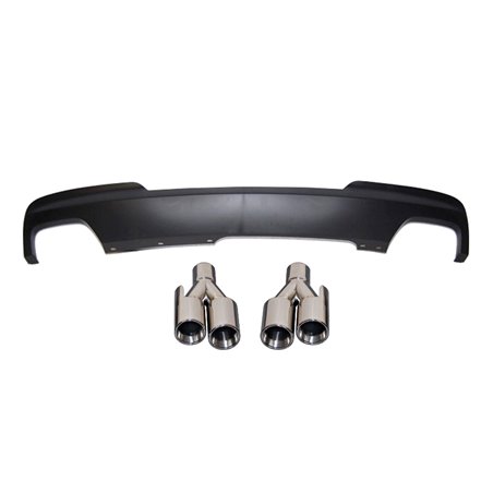 Añadido trasero Audi A4 B9 Avant con Endrohr L/R