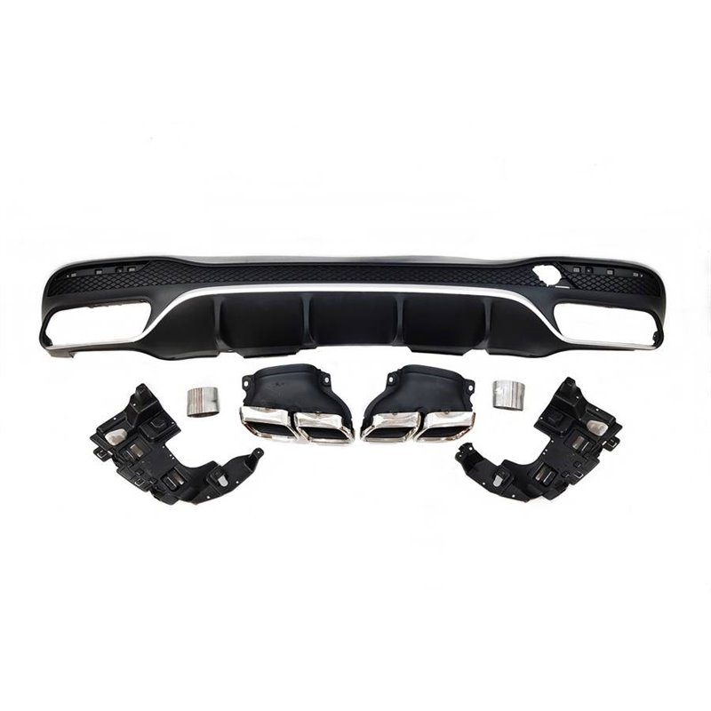 Añadido trasero Audi A4 B9 Avant con Endrohr L/R