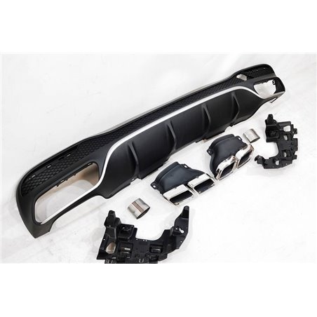 Añadido trasero Audi A4 B9 Avant con Endrohr L/R