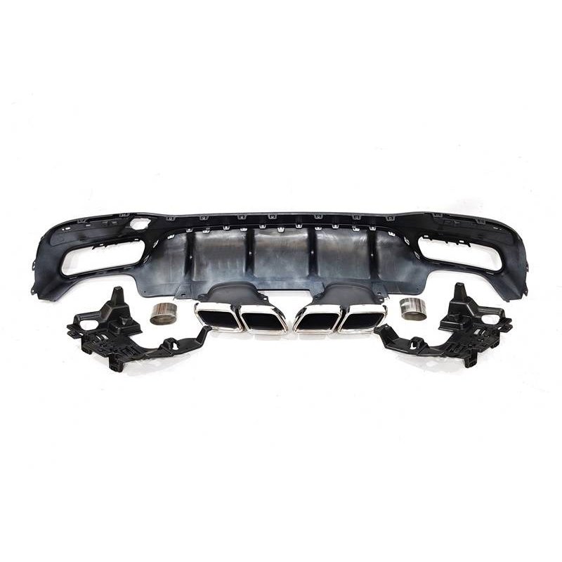 Añadido trasero Audi A4 B9 Avant con Endrohr L/R