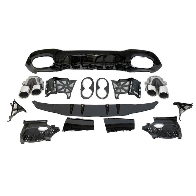 Añadido trasero Audi A3 8V Sportback Facelift gefräßt