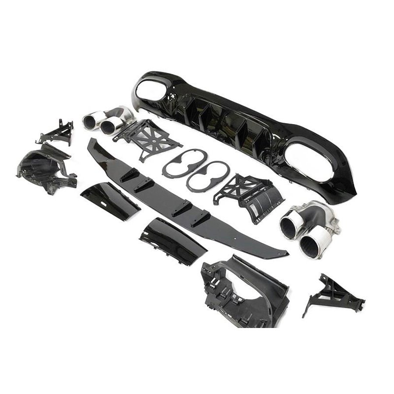 Añadido trasero Audi A3 8V Sportback Facelift gefräßt