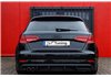 Añadido trasero Audi A3 8V Sportback Facelift gefräßt