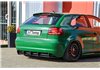 Añadido trasero Audi A3 8P Facelift con S-Line
