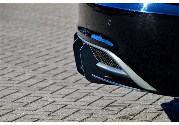 Añadido trasero Audi A5 B8 Facelift con S-Line Diffusor und Endrohr links