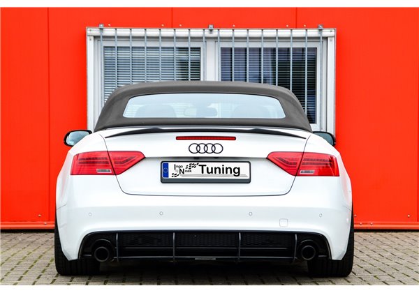 Añadido trasero Audi A5 B8 Facelift con S-Line Diffusor